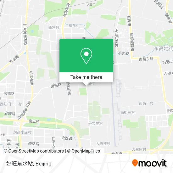 好旺角水站 map