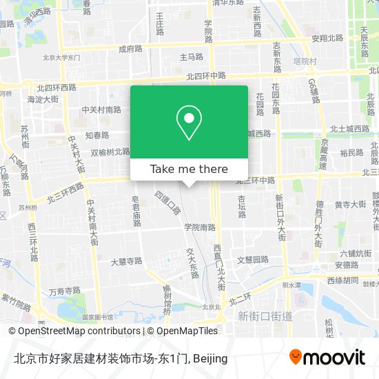 北京市好家居建材装饰市场-东1门 map