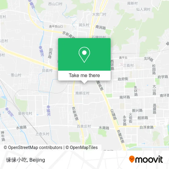 缘缘小吃 map