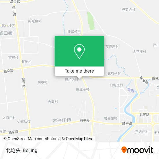 北埝头 map