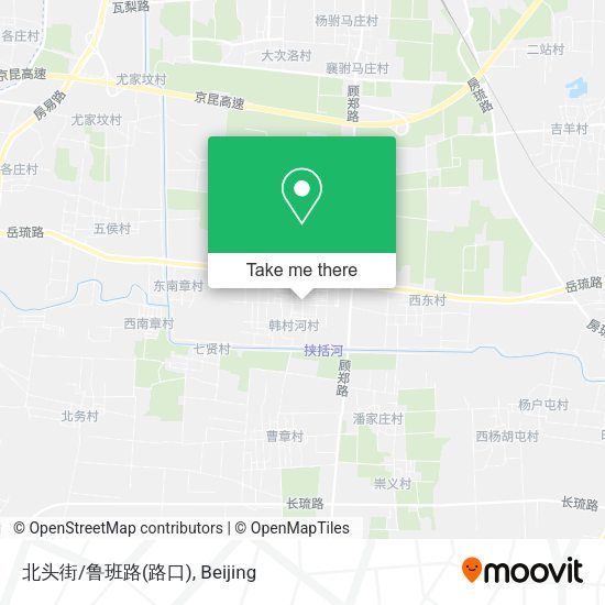 北头街/鲁班路(路口) map
