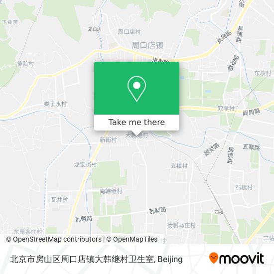 北京市房山区周口店镇大韩继村卫生室 map