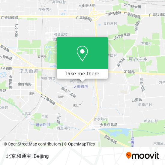 北京和通宝 map