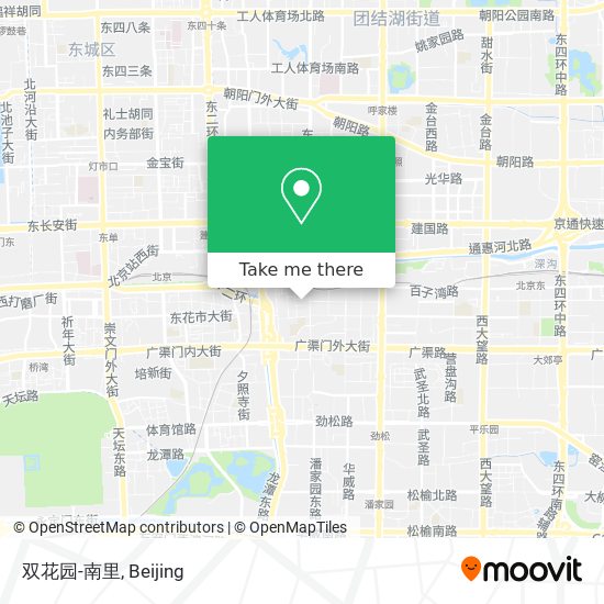 双花园-南里 map