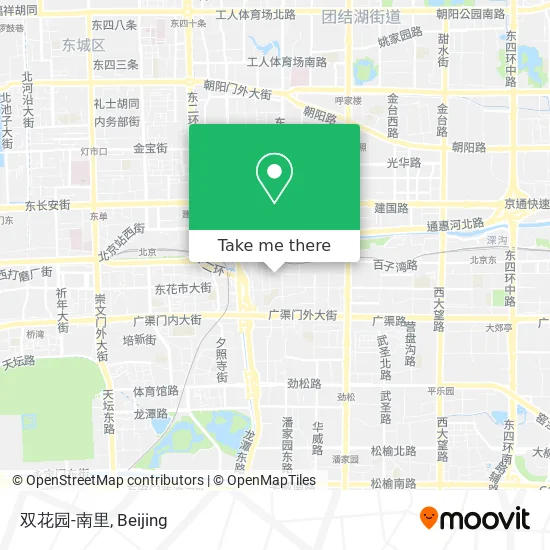 双花园-南里 map