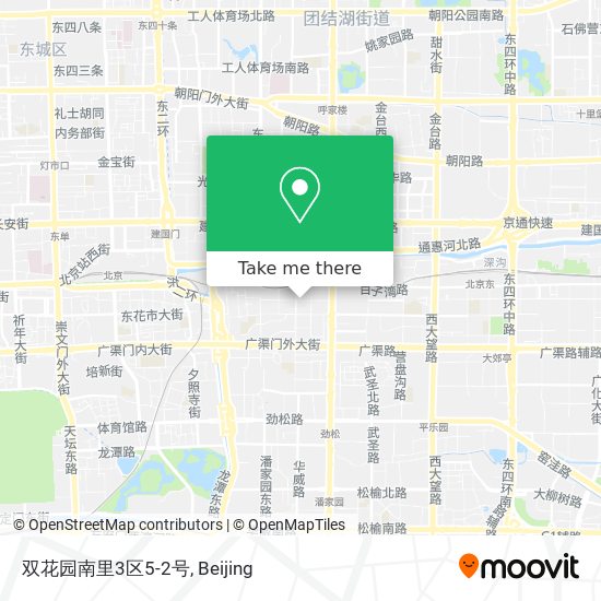 双花园南里3区5-2号 map