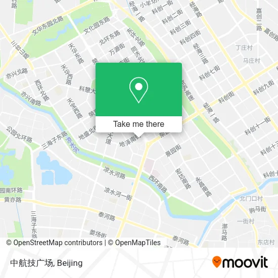 中航技广场 map