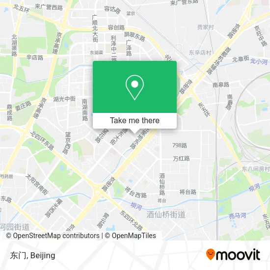 东门 map