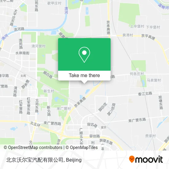 北京沃尔宝汽配有限公司 map