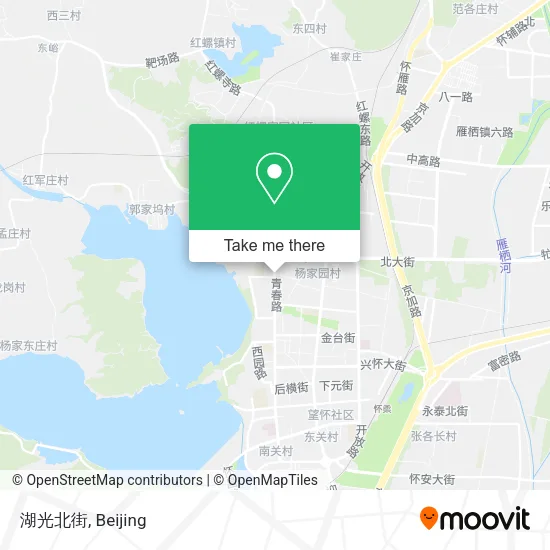 湖光北街 map