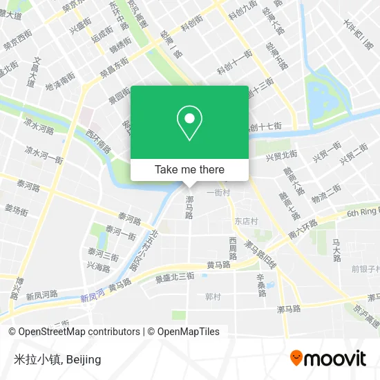 米拉小镇 map