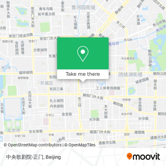 中央歌剧院-正门 map