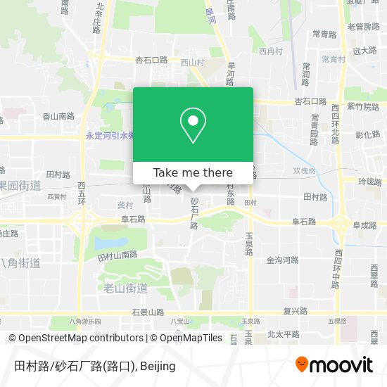田村路/砂石厂路(路口) map