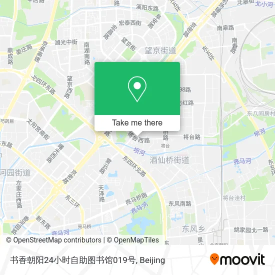 书香朝阳24小时自助图书馆019号 map