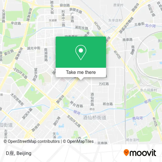 D座 map