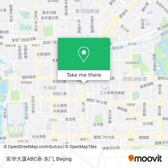 富华大厦ABC座-东门 map