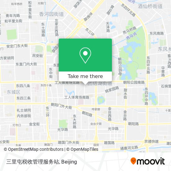 三里屯税收管理服务站 map