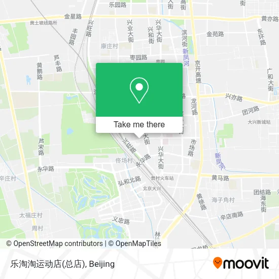 乐淘淘运动店(总店) map