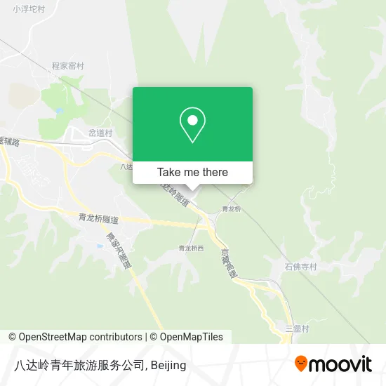八达岭青年旅游服务公司 map
