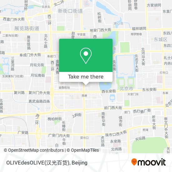 OLIVEdesOLIVE(汉光百货) map