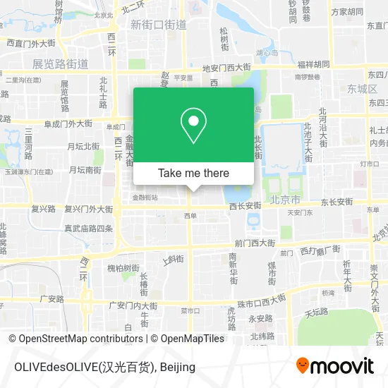 OLIVEdesOLIVE(汉光百货) map