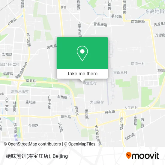 绝味煎饼(寿宝庄店) map