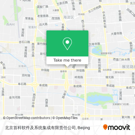 北京首科软件及系统集成有限责任公司 map