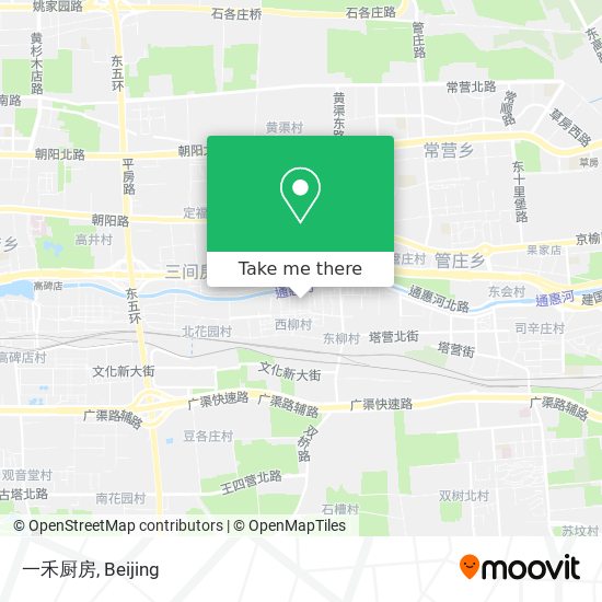 一禾厨房 map