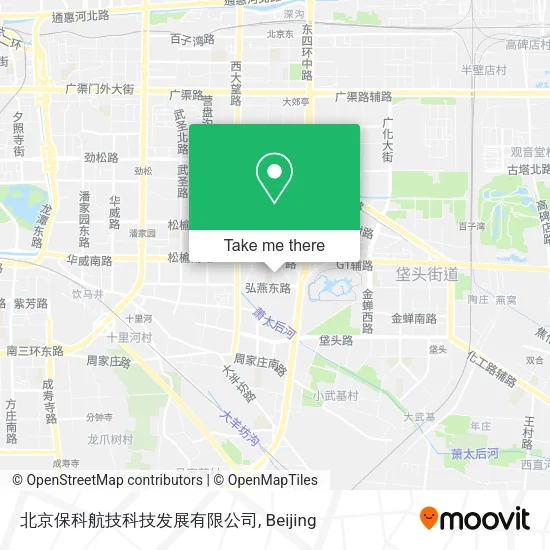 北京保科航技科技发展有限公司 map