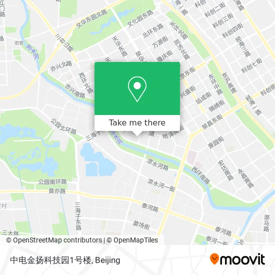 中电金扬科技园1号楼 map