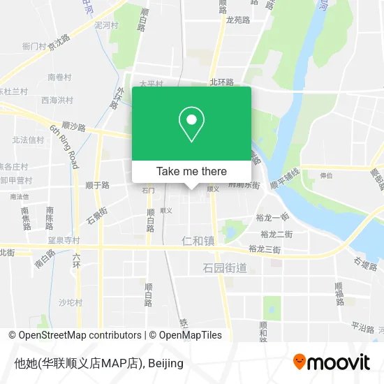 他她(华联顺义店MAP店) map