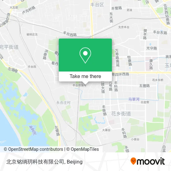 北京铭绱玥科技有限公司 map