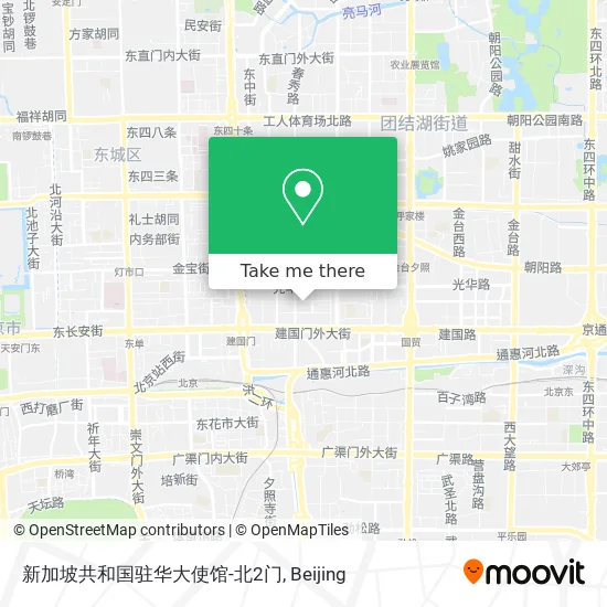 新加坡共和国驻华大使馆-北2门 map