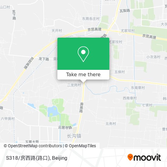 S318/房西路(路口) map