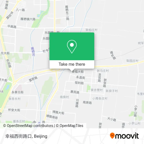 幸福西街路口 map