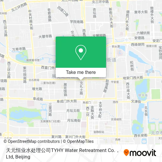 天元恒业水处理公司TYHY Water Retreatment Co.，Ltd map