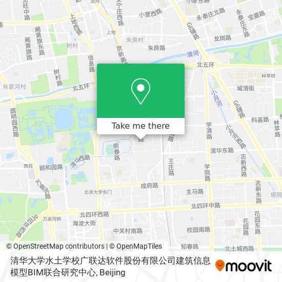 清华大学水土学校广联达软件股份有限公司建筑信息模型BIM联合研究中心 map