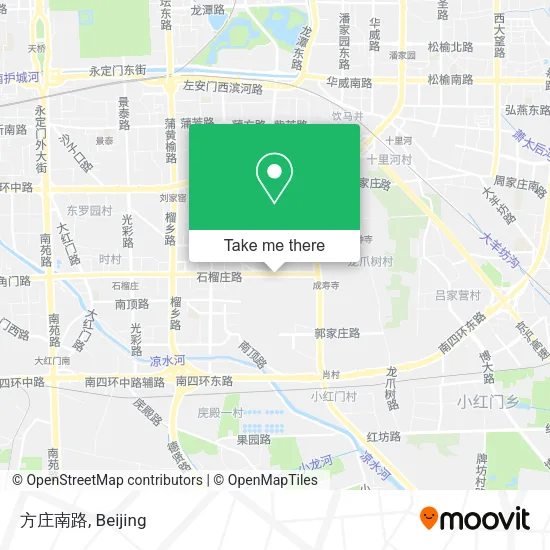 方庄南路 map