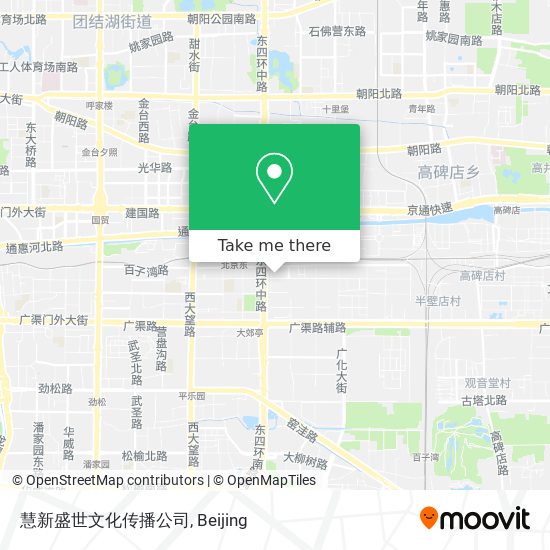 慧新盛世文化传播公司 map