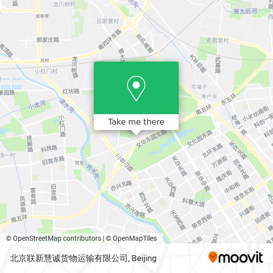 北京联新慧诚货物运输有限公司 map