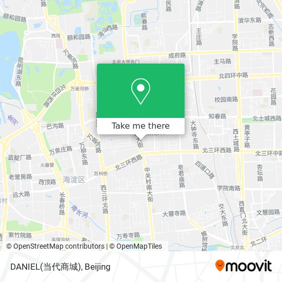 DANIEL(当代商城) map