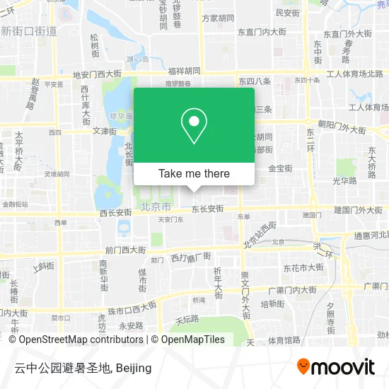 云中公园避暑圣地 map