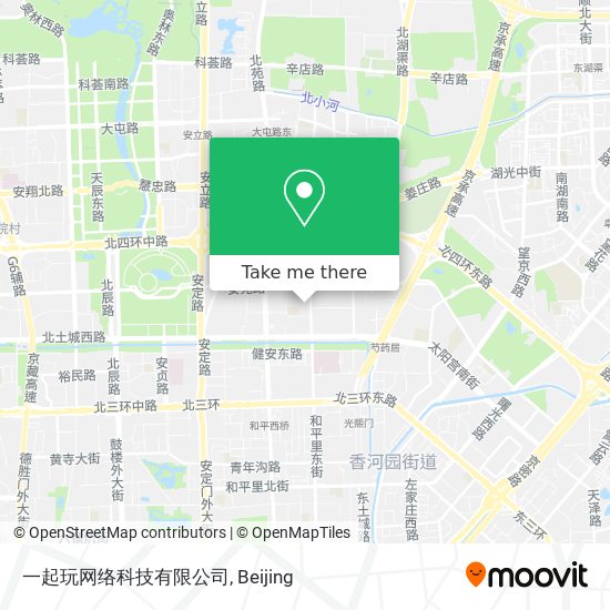 一起玩网络科技有限公司 map