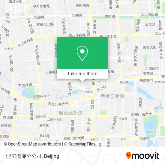 理房海淀分公司 map