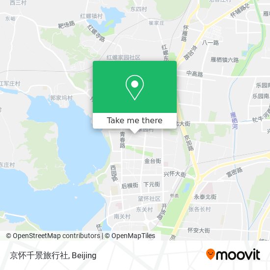 京怀千景旅行社 map