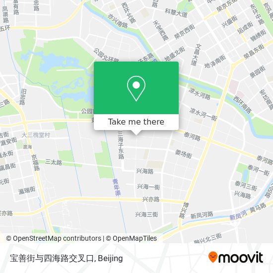 宝善街与四海路交叉口 map