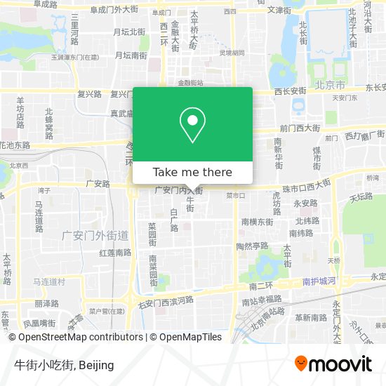 牛街小吃街 map