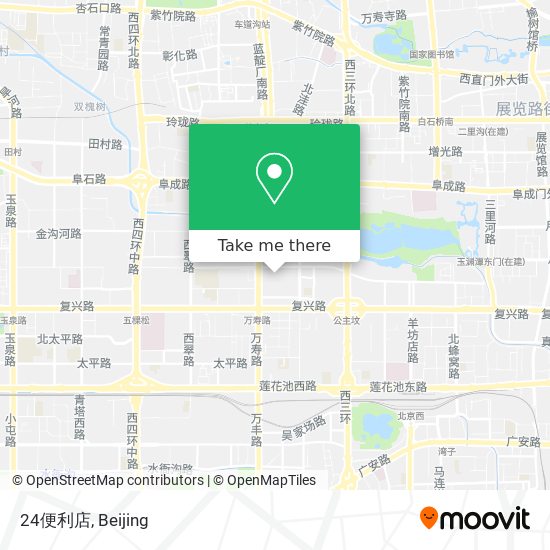 24便利店 map