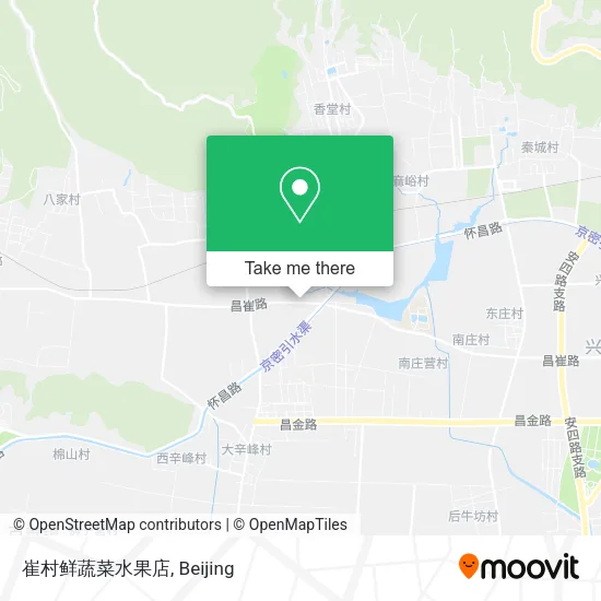 崔村鲜蔬菜水果店 map