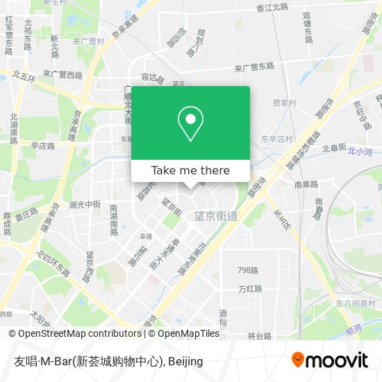 友唱·M-Bar(新荟城购物中心) map